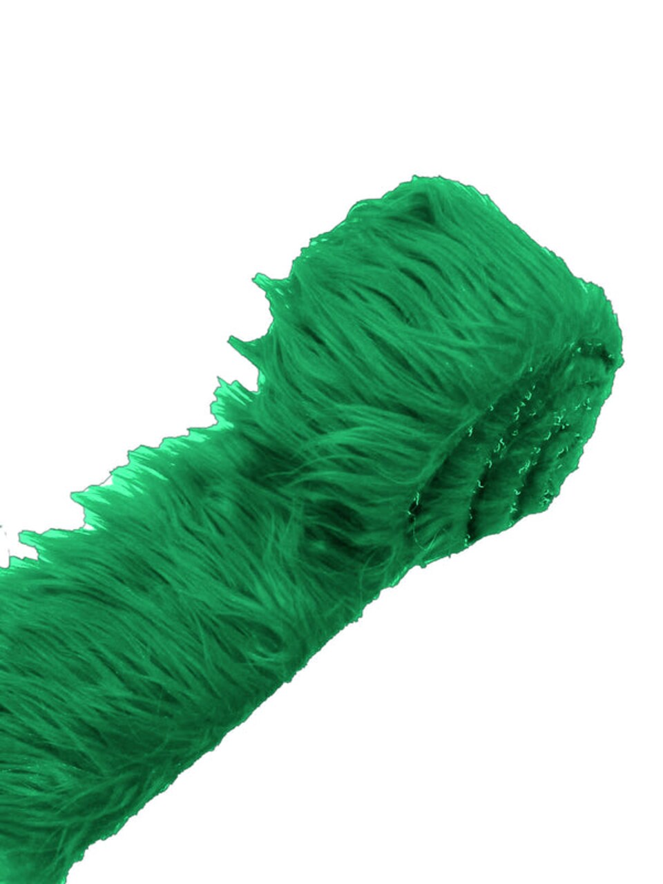 18" x 60" Size Long Pile Shaggy Faux Fur Strip Fabric for Crafts Costumes Home Decor Trim